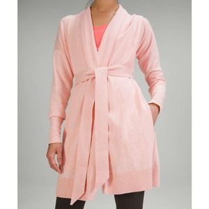 Lululemon Athletica Light Pink Tie-Waist Cardigan